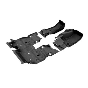 Armorlite - 20c Gladiator 3pc Front And Rear Composite Flooring Mesa Smoke - B1009732-BLK1-AA