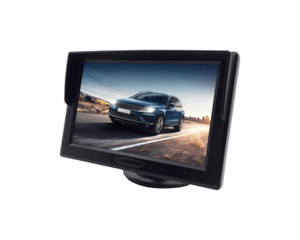 Rydeen Mobile Electronics - 5in Stand Alone Monitor Dual Video Input With Automatic Trigger Sun Visor Wing Stand - BM500S