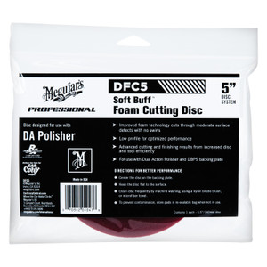 Meguiars - 5in Soft Buff Da Foam Cutting Disc - DFC5