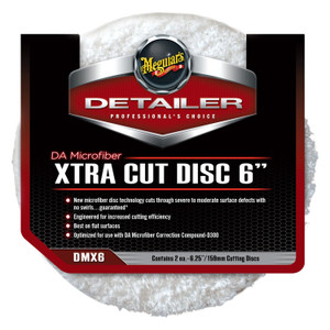 Meguiars - 6in Da Microfiber Xtra Cut Disc (2 Pack) - DMX6