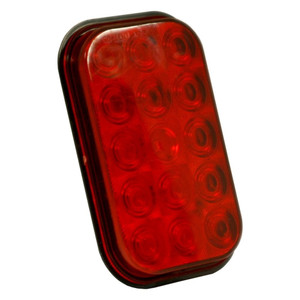 Grote Industries - Hi Count Rectangular Led Stop Tail Turn Lightred - G4502