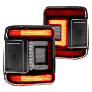 Morimoto Lighting - 18c Jeep Wrangler Jl Xb Led Tail Lights Red Lens (set) - LF747