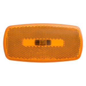 Optronics - Mark Light Oval.amberblack Baseoptronics 3 1/4w7 - MC32ABB