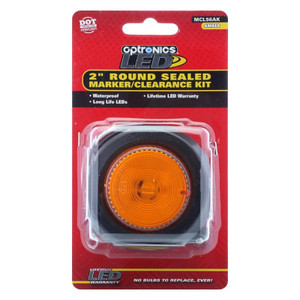 Optronics - Led Marker Clearance Light2in Withgrommetamber(replaces Mcl55ak) - MCL56AK