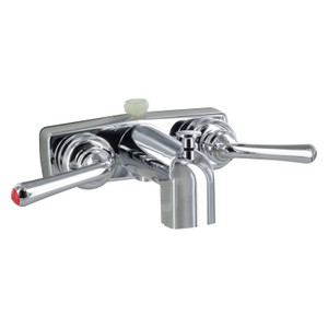 Valterra - Tub/shower Div Faucet W/ Dspud 4in 2 Lever Teacup Plastic Chrome - PF213364