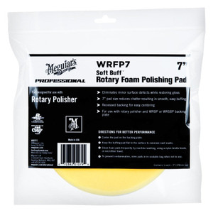 Meguiars - 7in Rotary Foam Polishing Pad - WRFP7