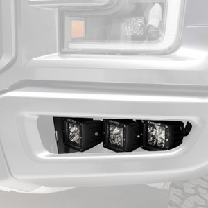 Zroadz - 1720 F150 Raptor Front Bumper Oem Fog Amber Led Kit - Z325672-KIT