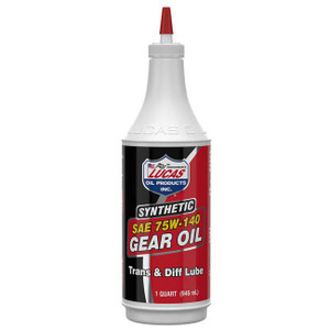 Lucas Oil Synthetic SAE 75W-140 Transmission/Differential Lube - 1 Quart - 10121