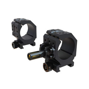 Wheeler 30mm Low Mount Picatinny Rail Scope Rings with Anti-Cant Indicator - 1099954