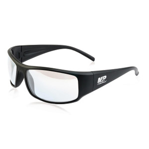 M&P Thunderbolt Full Frame Shooting Glasses Black Frames/Clear Mirror Lenses - 110168