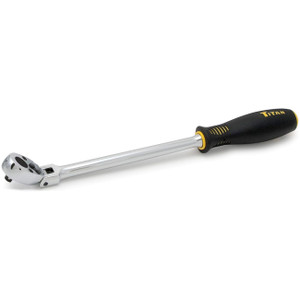 Titan 1/4" Drive x 12" Extra-Long Flex Head Ratchet - 11300