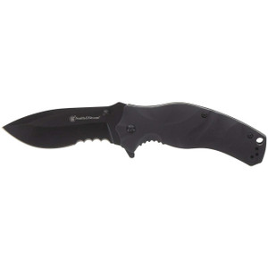 Smith & Wesson 3.5" Black Ops Recurve Folding Knife - 1136220