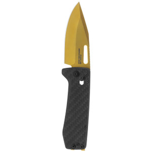 SOG Ultra XR 2.8" Folding Pocket Knife (Carbon & Gold) - 12-63-02-57