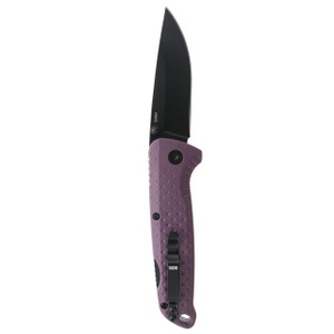 SOG Adventurer LB 3" Folding Pocket Knife (Dusk Purple + Black) - 13-11-04-43