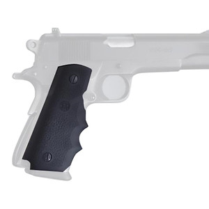 Hogue Para Ordnance P14 Rubber Overmolded Grips with Finger Grooves (Black) - 14000