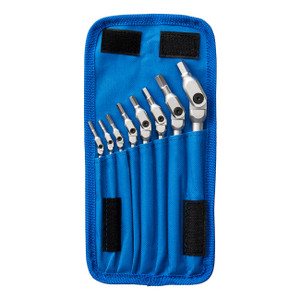 Bondhus Chrome Pivot Head SAE HexPro Wrenches with storage Pouch (8 Piece) - 17