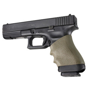 Hogue HandAll Universal Grip Sleeve for Full Size Pistols (OD Green) - 17001