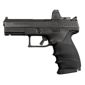 Hogue HandALL Beavertail Grip Sleeve CZ P-10 C - Compact (Black) - 17810