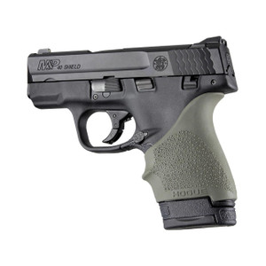 Hogue HandAll Beavertail Grip Sleeve M&P Shield 9/40 and Ruger MAX-9/LC9/EC9 (OD Green) - 18401