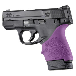 Hogue HandAll Beavertail Grip Sleeve M&P Shield 9/40 and Ruger MAX-9/LC9/EC9 (Purple) - 18406
