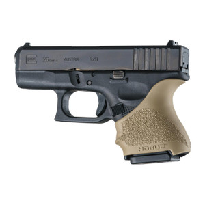 Hogue HandALL Beavertail Grip Sleeve for Glock Subcompact - Gen 3 & 4 (FDE) - 18603