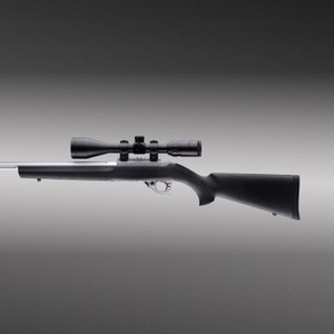 Hogue Ruger 10/22 Hard Nylon Stock with 0.920 Diameter Barrel Channel (Black) - 22110