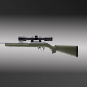 Hogue Ruger 10/22 Rubber OverMolded Stock with Standard Barrel (OD Green) - 22200