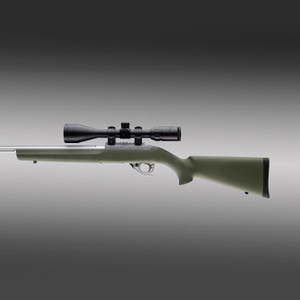 Hogue Ruger 10/22 Rubber OverMolded Stock with .920" Diameter Barrel (OD Green) - 22210