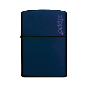 Zippo Windproof Lighter Navy Matte w/Zippo Logo - 239ZL