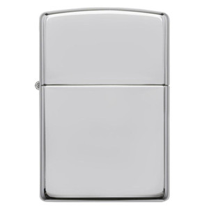 Zippo Windproof Lighter Armor High Polish Sterling Silver - 26