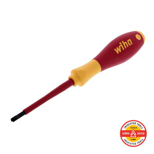 Wiha Insulated SoftFinish Xeno Slotted/Phillips Driver #1 x 80mm - 30711W