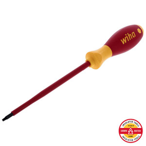 Wiha Insulated Square Tip Screwdriver SQ #2 x 150mm - 35812