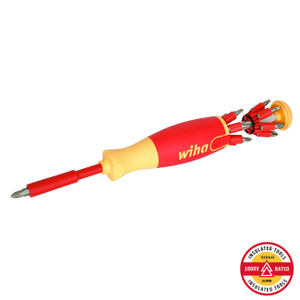 Wiha Insulated Pop-Up 1/4" Insert Bit Set - 14 Piece Set - 38050