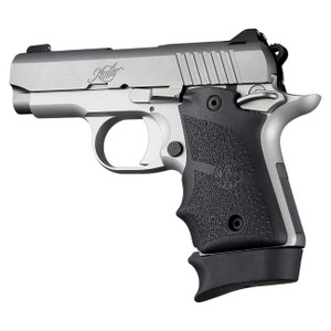 Hogue Kimber Micro 9 OverMolded Rubber Grip with Finger Grooves (Black) - 39080
