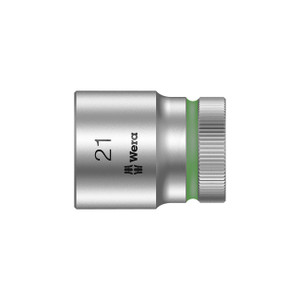 Wera 1/2" Drive Metric Socket - 21mm - 5003612001
