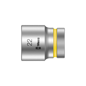 Wera 1/2" Drive Metric Socket - 22mm - 5003613001