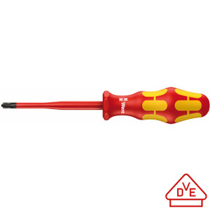 Wera Screwdriver: VDE Insulated Phillips/Slotted PH/S #1 x 80mm (+/-) - 5006455001