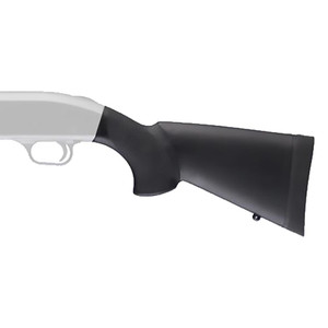 Hogue Mossberg 500 12/16/20 Gauge OverMolded Shotgun Stock - 12" Length of Pull (Black) - 5030