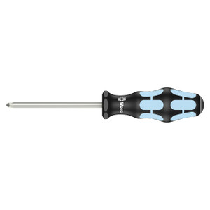 Wera Stainless Steel Screwdriver: Pozidriv PZ #2 x 100mm (with Lasertip) - 5032032001