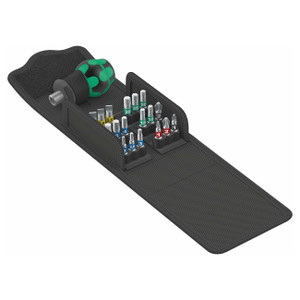 Wera Stubby 1/4" Bit Driver Set (19-Piece) - 05 057471 001