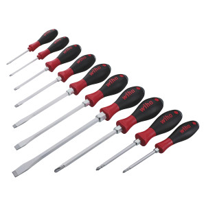 Wiha SoftFinish Extra Heavy Duty Slotted/Phillips Screwdriver Set (7 Piece Set) - 53097