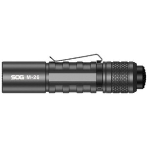 SOG M-26 Black Aluminum Flashlight - 59-65-05-57