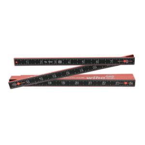 Wiha Composite 2 Meter Folding Ruler - Metric/Inch - 61606