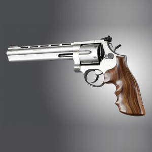 Hogue Taurus Medium & Large Frame Square Butt Pau Ferro Wood with Finger Grooves - 66300