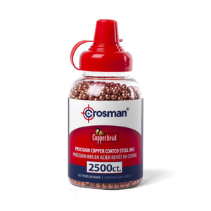 Crosman Copperhead BBs 4.5 mm Copper Coated 5.3 gr. 2500 Count - 747