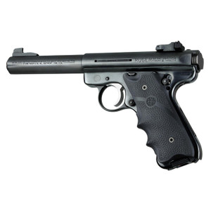 Hogue Ruger Mark II / Mark III Rubber Grip with Finger Grooves (Black) - 82000