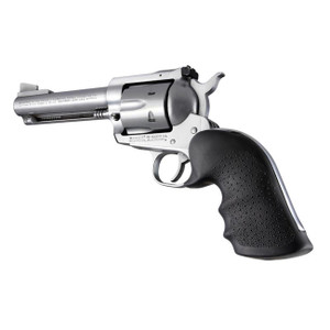 Hogue Ruger Blackhawk Super Blackhawk & Single Six Revolvers OverMolded Rubber with Finger Grooves - 83000