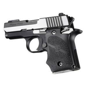 Hogue Sig Sauer P938 OverMolded Rubber Grip with Finger Groove (Black) - 98080