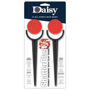 Daisy Shatterblast 4 target stakes and 8 breakable target disks - 872