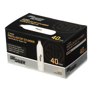 Sig Sauer Pre-Filled CO2 Cylinders (40 Count) - AC-12-40